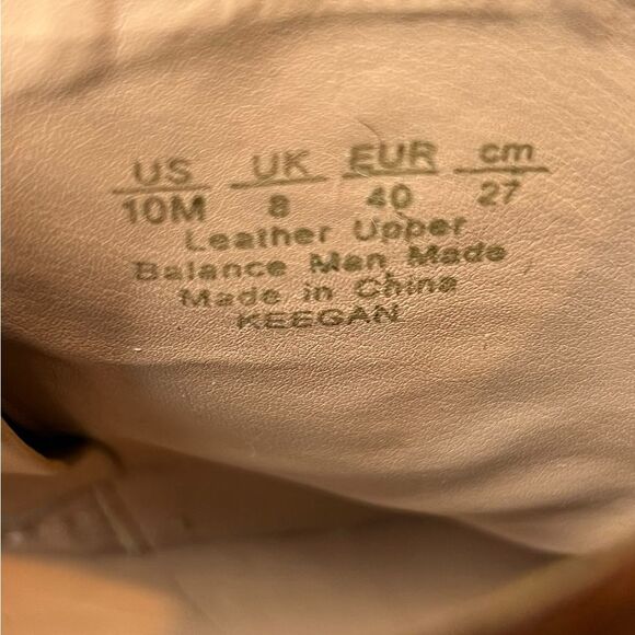 Franco Sarto Keegan Oiled Distressed Leather Ankle Booties Chestnut Brown SZ‎ 10 - Picture 7 of 8